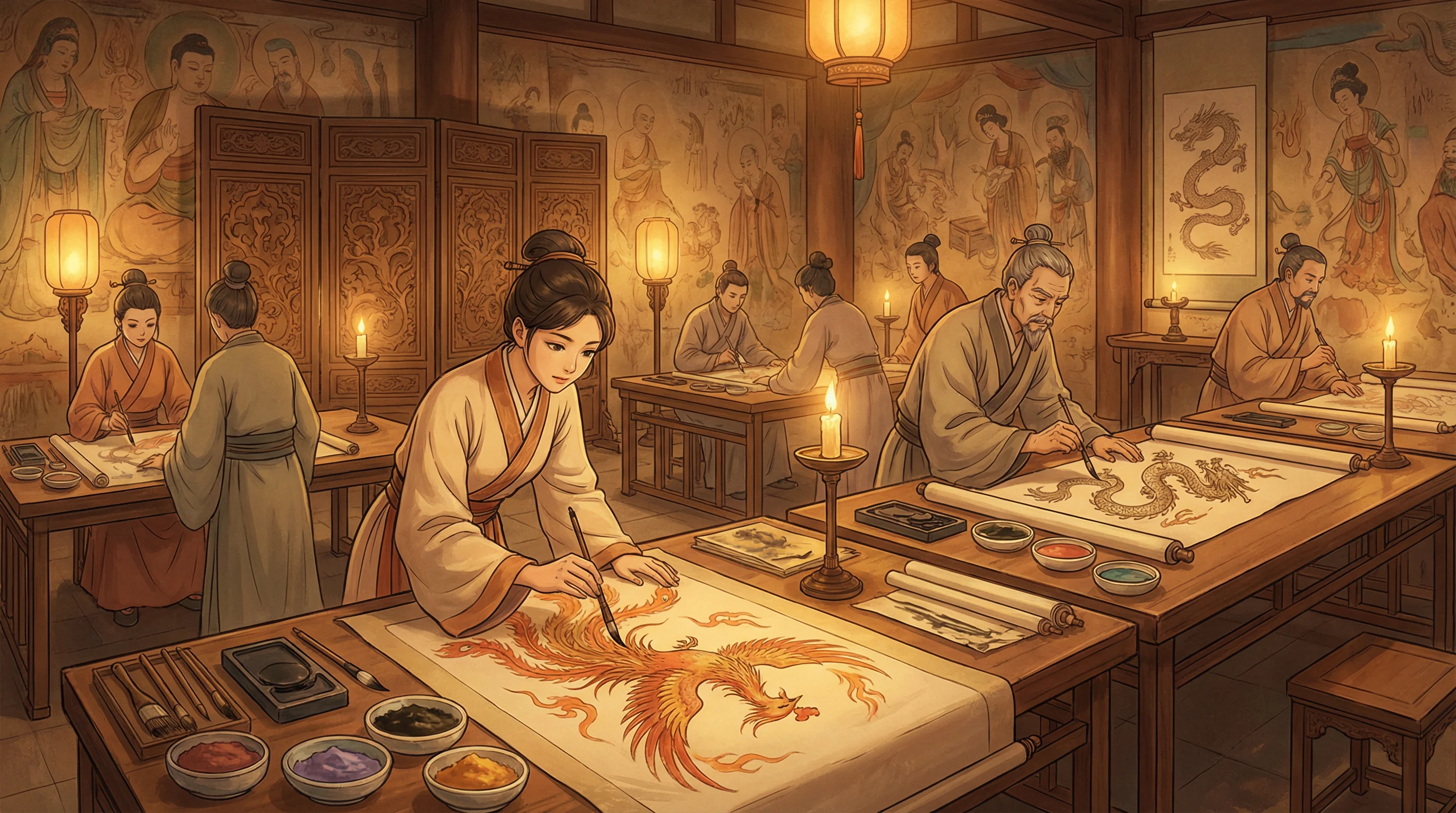 画师入驻 - 恋之欲室 国风动漫画师